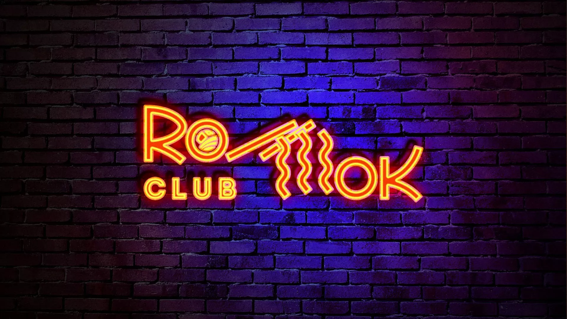 Разработка интерьерной вывески суши-бара «Roll Wok Club» в Цивильске